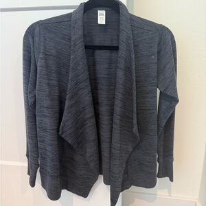 Athleta Gray Knit Cardigan